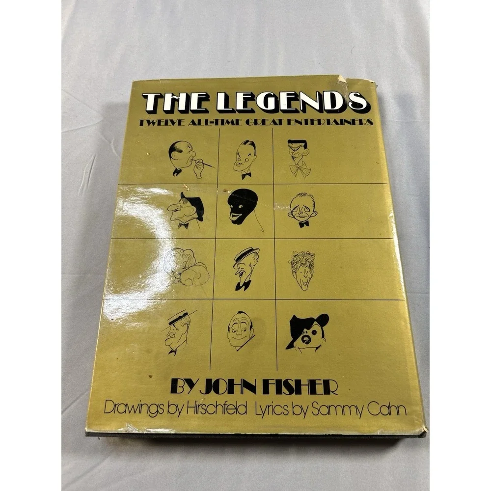 The Legends Twelve All-Time Great Entertainers by John Fisher. Hardcover‎ 1976